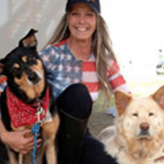 Sam loved her dogs...